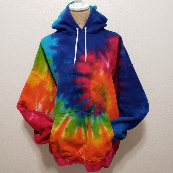 Hanes tie dye hoodie Clearance